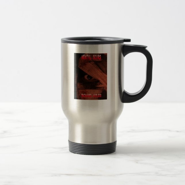 Tasse chaude mentale officielle de "oeil" (Droit)