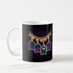 Tasse Chauves-souris sur Guirlandes de Noël