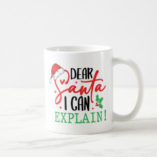 Tasse Cher Père Noël – Tasse de café drôle de Noël