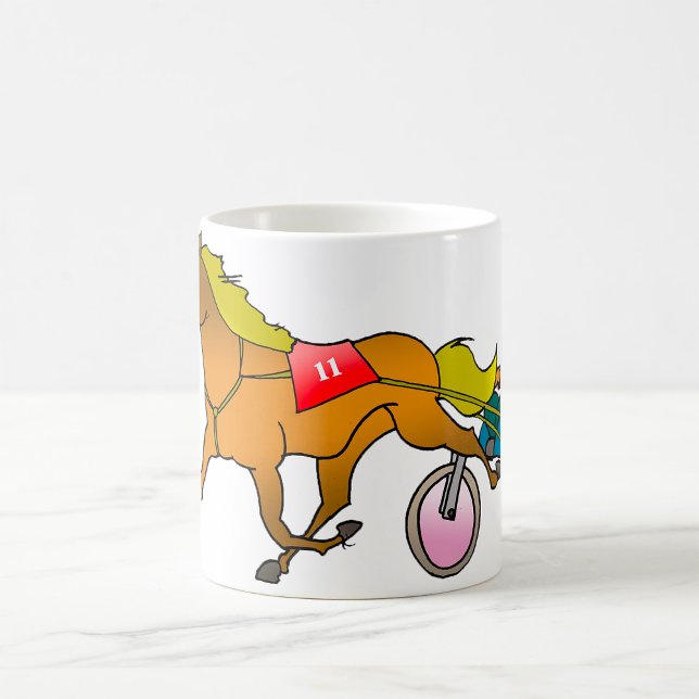 Tasse Cheval de Course et Buggy (Créateur téléchargé)