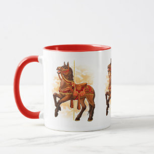 Tasse Cheval de Manège Bai
