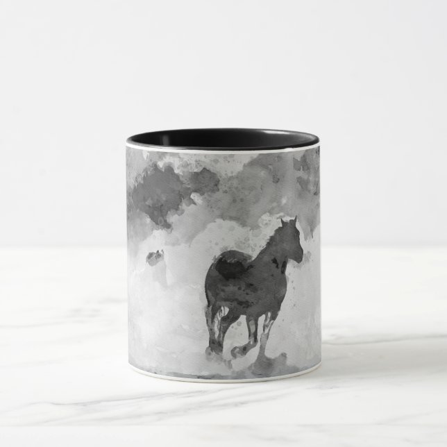 Tasse Cheval en Course (Centre)