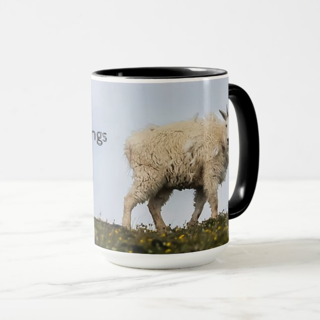 Tasse Chèvre des Montagnes (Devant droit)