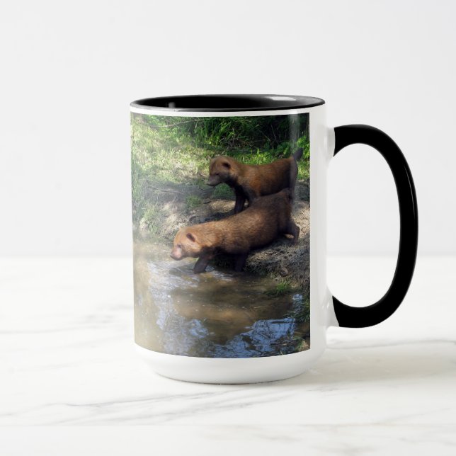 Tasse - chien de buisson (Droite)