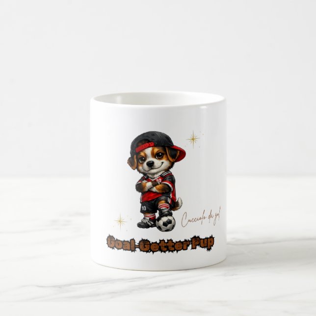 Tasse Chien de Football (Centre)