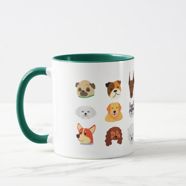Tasse Chiens Mignons (Gauche)