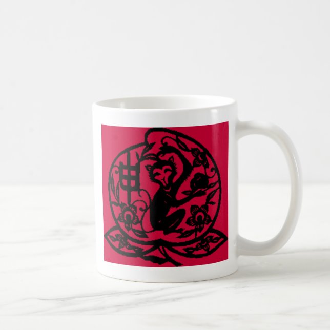 Tasse chinoise de singe (Droite)