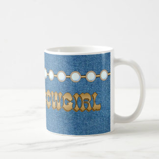 TASSE chique de denim de cow-girl