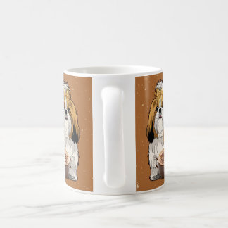 Tasse Chocolat Shih Tzu – Joli Chien & Cacao Chaud