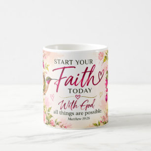 Tasse chrétienne Colibri – Tasse de foi inspirante