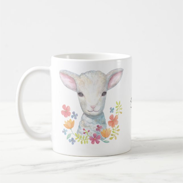 Tasse chrétienne de cadeau de tasse de moutons (Gauche)