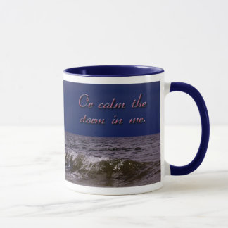 Tasse chrétienne de prière