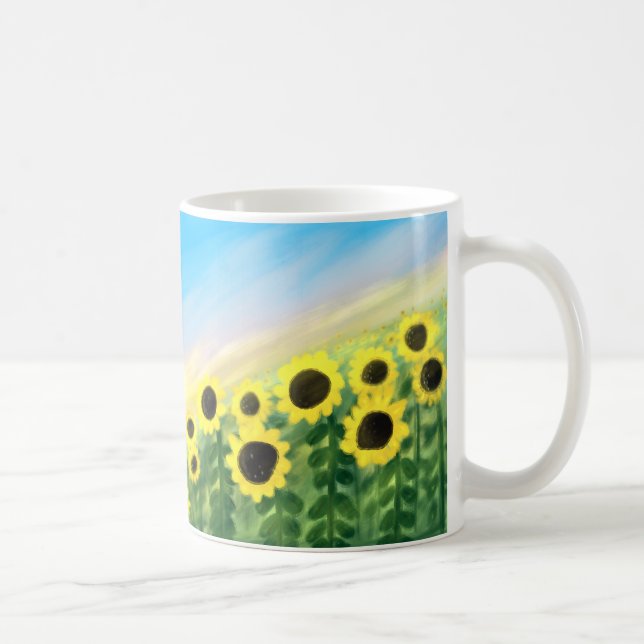 Tasse chrétienne (Tournesols) (Droite)