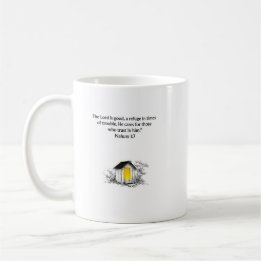 Tasse chrétienne Verset de la Bible Nahum 1:7