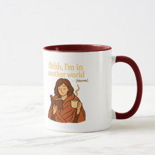 Tasse « Chut, je suis dans un autre monde » Ajou