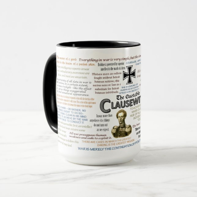 Tasse citable de Clausewitz (Devant gauche)