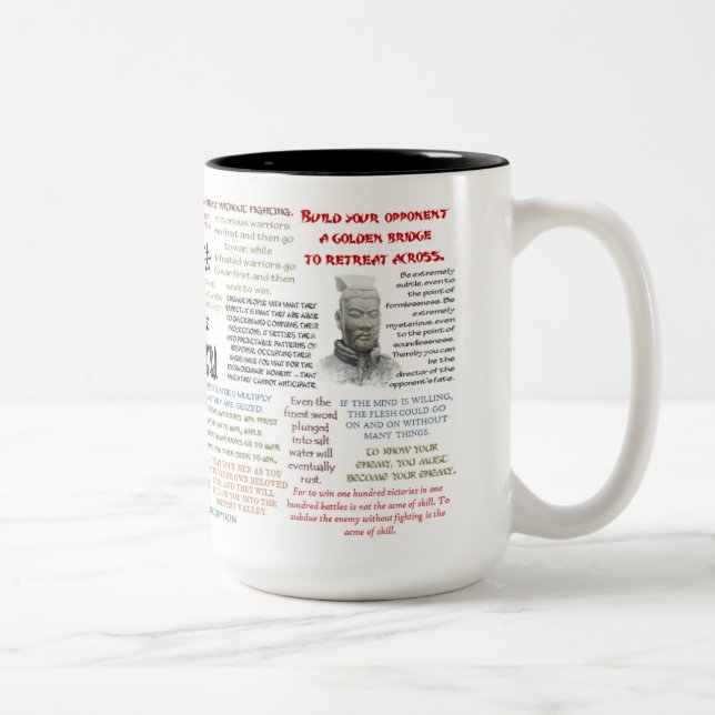 Tasse citable de Sun Tzu (Droit)