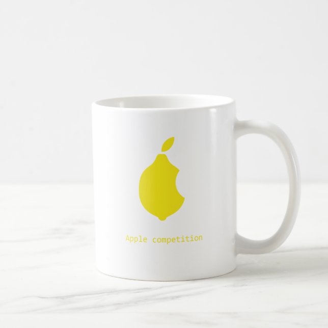 tasse citron-concurrence de pomme (Droite)