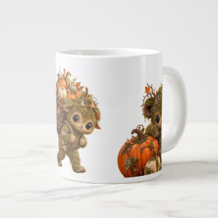 Tasse Citrouille de Lutin de Forêt Mignonne