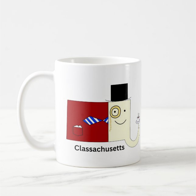 Tasse Classachusetts Massachusetts (Gauche)