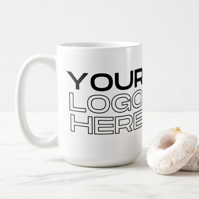 Tasse Classique, 15 oz (Avec donut)