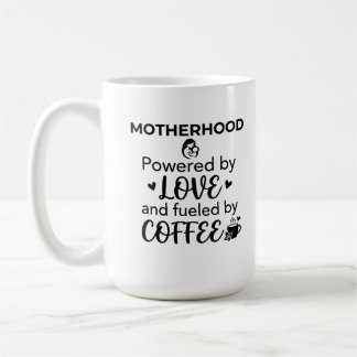 Tasse Classique 15 oz Alimente Maman Amour Café