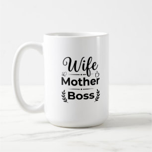 Tasse Classique 15 oz Cadeau de Mère Patronne