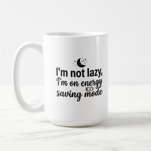 Tasse Classique 15 oz - Citation Mode Énergie Laxi