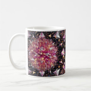Tasse classique à motif d'explosion de cristal gla