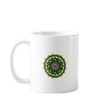 Tasse classique à motif mandala, 330 ml
