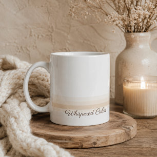 Tasse classique à rayures Calme chuchoté, 11 oz