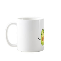Tasse classique Amour d'avocat et de chips de tort