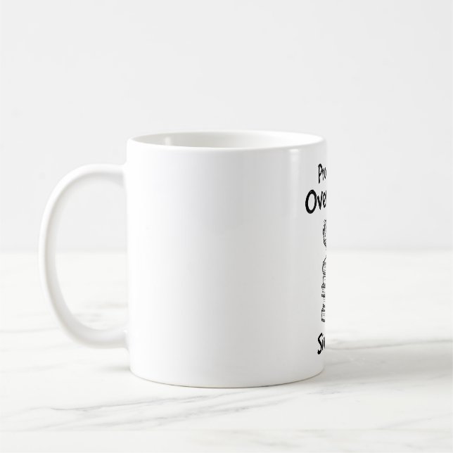 Tasse Classique Amusante Citation Caméléon Brew Bu (Gauche)