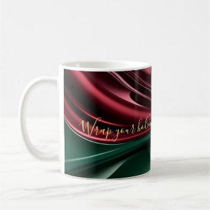 Tasse classique au graphique abstrait stylé