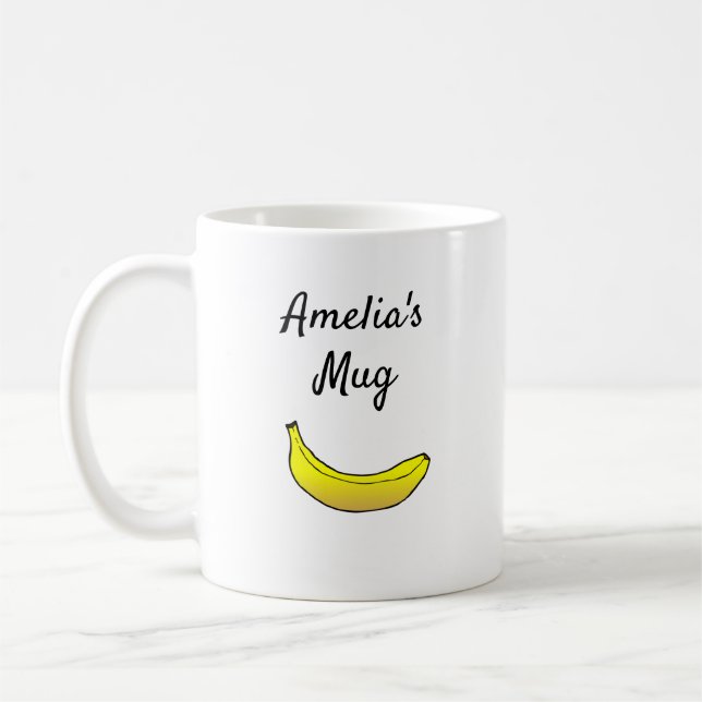 Tasse Classique Banane (Gauche)