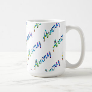 Tasse classique blanche Avery