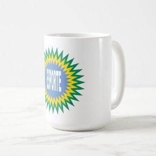 Tasse classique blanche DESIGN  BRAZIL ESPORTE