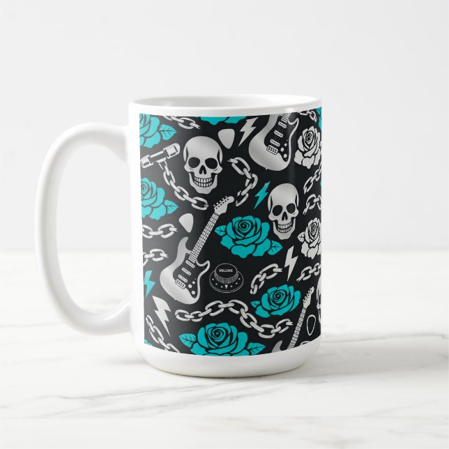 Tasse Classique Blue Rose Rockwave (Gauche)
