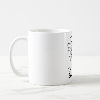 Tasse Classique : Citation humoristique sur le caf