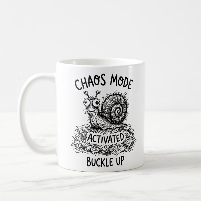 Tasse Classique - Citation Matinale Sarcastique de (Gauche)