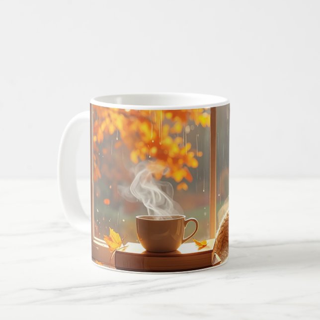 Tasse Classique Coin de Lecture Cosy (Devant gauche)