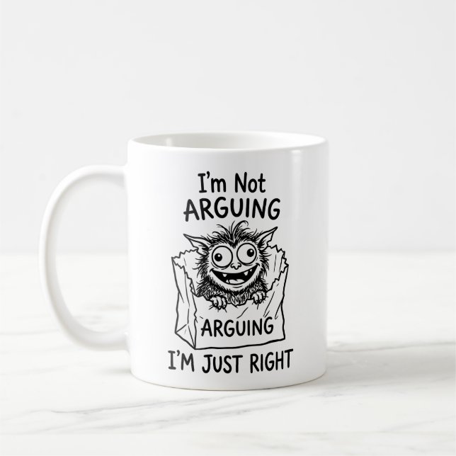 Tasse Classique | Compagnon de Café Gremlin Excent (Gauche)