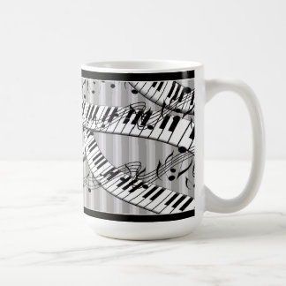 Tasse classique d'amusement de clavier de musique
