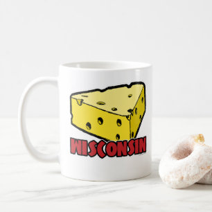 Tasse classique de 330 ml de coin de fromage du Wi