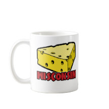 Tasse classique de 330 ml de coin de fromage du Wi