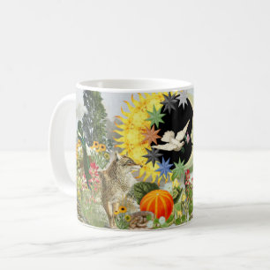 Tasse classique de café d'éclipse solaire