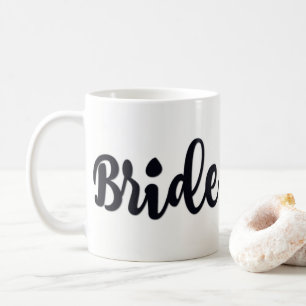 tasse classique de jeune mariée de 11 onces