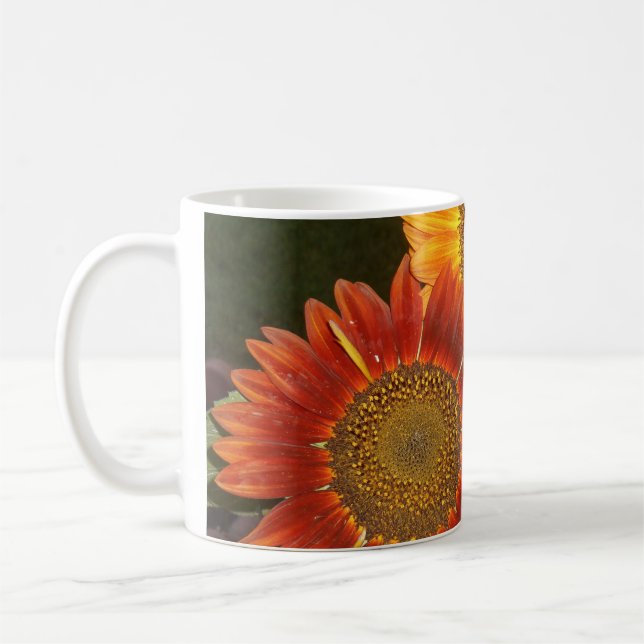 Tasse classique de tournesol 11 onces (Gauche)