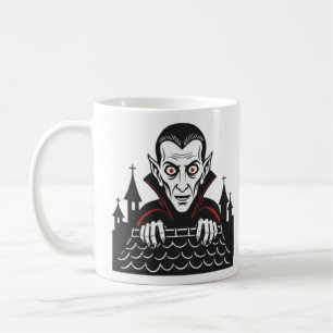 Tasse Classique de Vampire qui Regarde