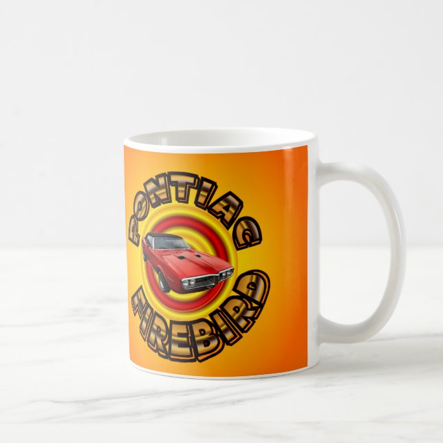 Tasse classique de voiture de Pontiac Firebird (Droite)